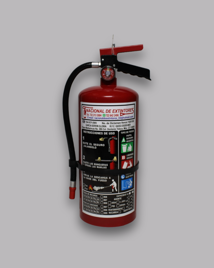 Extintor Portátil  PQS  4.5  kg