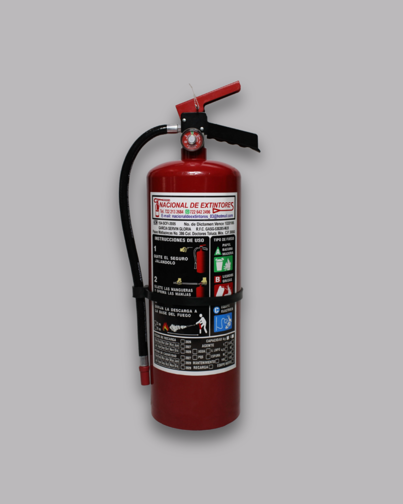 Extintor Portátil  PQS  6.0  kg
